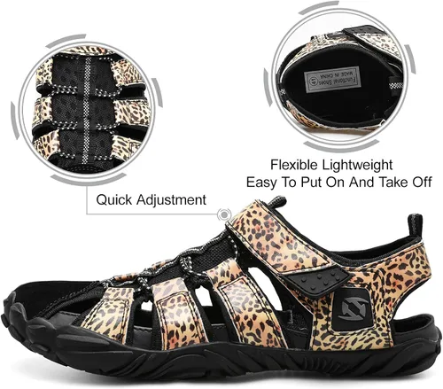 Vista 4 de JIASUQI Zapatos de agua atléticos para senderismo, descalzos, para natación, deportes, caminar, para mujeres y hombres