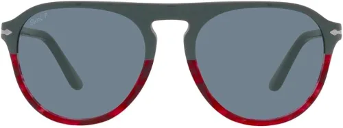 Vista 2 de Persol PO3302S Pilot - Gafas de sol para hombre VerdeHavana ChiaraNegro Polarizado