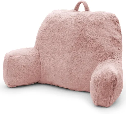 Vista 10 de Almohada de lectura para sentarse en la cama para adultos, almohada de lectura estándar con espuma viscoelástica, almohada de respaldo para cama