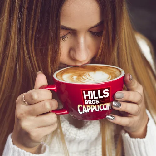 Vista 7 de Hills Bros. Café con Sabor (Cappuccino clásico, 14 onzas (paquete de 2))