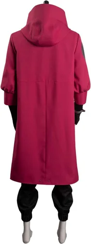Vista 2 de Disfraz de anime para hombres y adultos, gabardina, chaqueta, camisa y pantalones, traje para Halloween