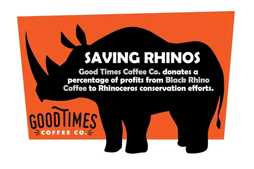 Vista 2 de Black Rhino Espresso Roast - Tazas individuales para cafeteras Keurig K-Cup, 72