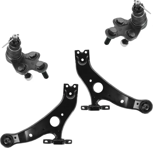 Vista 53 de TRQ Brazo de control superior e inferior del lado del conductor y del pasajero con juego de rótulas compatible con Chevrolet GMC 89-02
