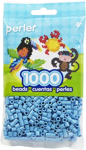 Vista 12 de Perler Cuentas fusibles para manualidades, 1000 unidades, marrón claro