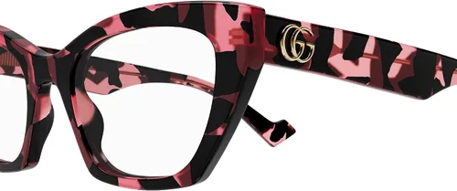 Vista 3 de Gucci GG1334O Light Havana 5220145 - Marco de gafas para mujer