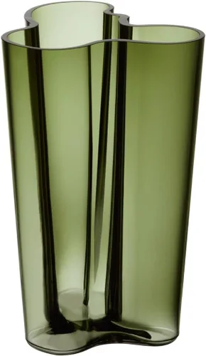 Vista 5 de iittala Jarrón blanco Aalto - 8-3/4" #Ffffff