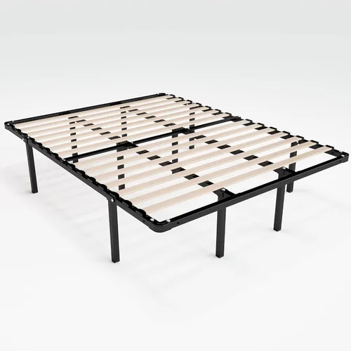 Vista 17 de Base inteligente MyEuro de Sleep Master. Soporte de colchón de tablillas de madera, Acero, Negro