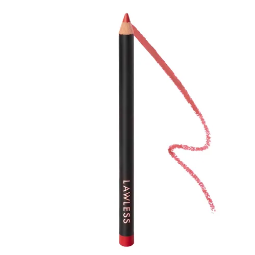 Vista 8 de Lawless Forget the Filler Definer Liner - Canela - Delineador de labios premium con ingredientes naturales para proporcionar un aspecto suave con un