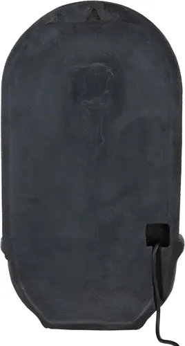 Vista 6 de Sunnydaze Messina - Fuente de agua de pared para exteriores con bomba de 26