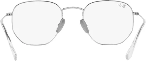 Vista 7 de Ray-Ban RX8148v - Marcos hexagonales de titanio con receta