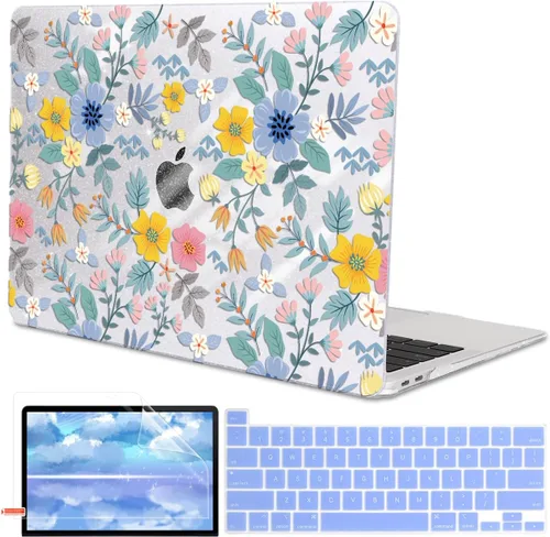 Vista 25 de Funda compatible con MacBook Pro de 13 pulgadas 2022 2021-2020 versión A2338 M2/M1 A2251 A2289 A2159 A1989 A1706 Touch ID, carcasa rígida