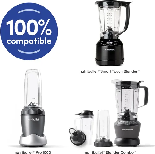 Vista 2 de nutribullet Taza de 24 oz con tapa para llevar