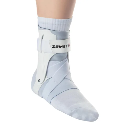 Vista 6 de Zamst A2-DX Tobillera Negra para Deportes - Soporte Deportivo Transpirable para Tobillo para Hombres y Mujeres con Estabilizadores de Protección
