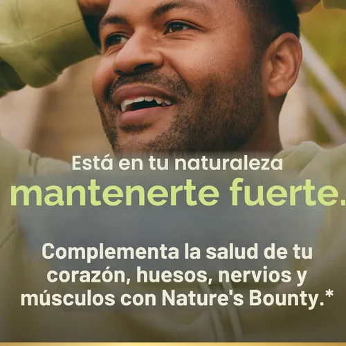 Vista 4 de Nature's Bounty Gomitas de Citrato de Magnesio para Adultos, Apoya la Salud General, Huesos, Nervios, Músculos y Salud del Corazón, 270mg por