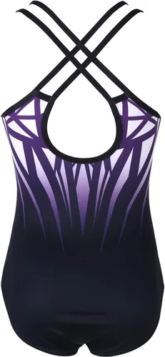 Vista 23 de MODAFANS Leotardos de gimnasia para niñas brillantes para bailar ballet, pantalones cortos con espalda cruzada
