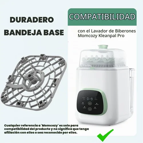 Vista 2 de Bandeja inferior de repuesto para lavadora de botellas Momcozy, base