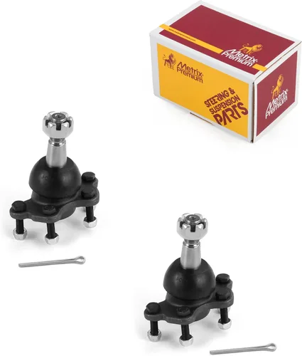 Vista 250 de Metrix - 2 juntas de rótula superior delantera K3134T para Dodge Ram 1500 4WD 94-01, Ram 2500 4WD 94-99, Jeep Cherokee 84-01, Wrangler 97-17