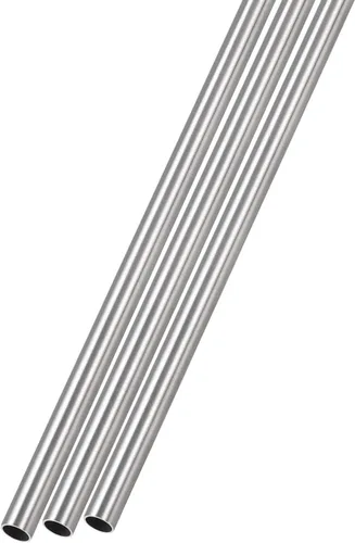 Vista 23 de METALLIXITY Tubo de acero inoxidable 316 (0.079 in de diámetro x 0.012 in de pared T x 9.843 in de largo), 3 piezas, tubo recto - para muebles