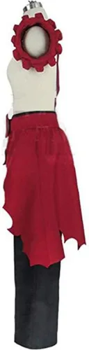 Vista 3 de Disfraz de anime para hombre, traje de cosplay Eijiro Kirishima, disfraz de delantal, uniforme
