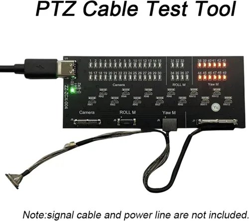 Vista 3 de Herramienta de prueba de cable de señal cardán adecuada para DJI Mavic Mini 3/Mini 3 Pro/Dji Mini 4 Pro Drone PTZ Cable plano Roll Axis Tester