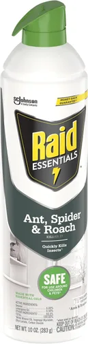 Vista 11 de Raid Essentials Ant Spider & Roach Killer, seguro para niños y mascotas, para uso en interiores, 10 onzas (paquete de 3)