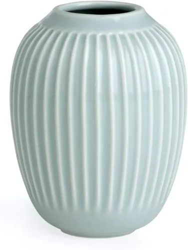 Vista 7 de Kahler Hammershoi - Jarrón de porcelana acanalada blanca, 4.1 pulgadas