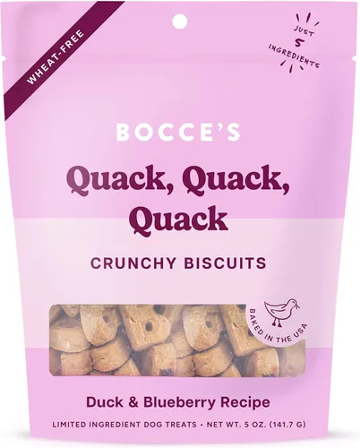 Vista 8 de Bocce's Bakery Bac'n Nutty Flavor Crunchy Biscuits - Golosinas para perros