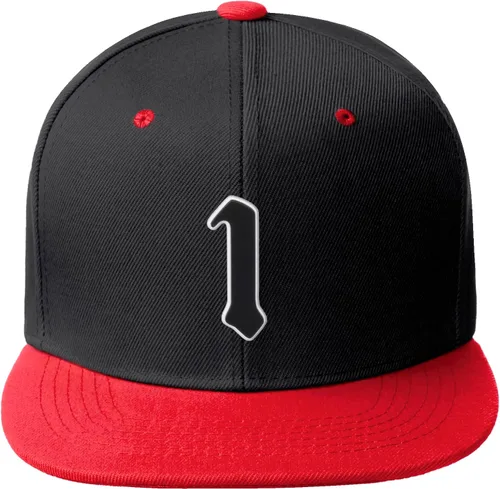 Vista 1133 de Daxton Gorra clásica con visera de billete plano con letras del alfabeto inglés antiguo de la A a la Z