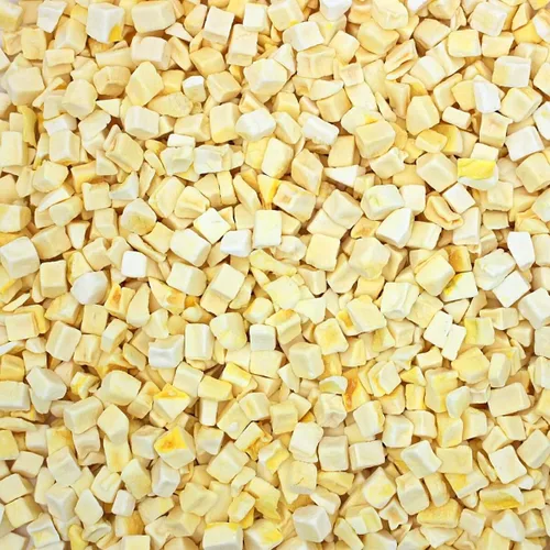 Vista 2 de Harmony House Foods Mango liofilizado, dados (4 onzas, tarro de tamaño de cuarto de galón)