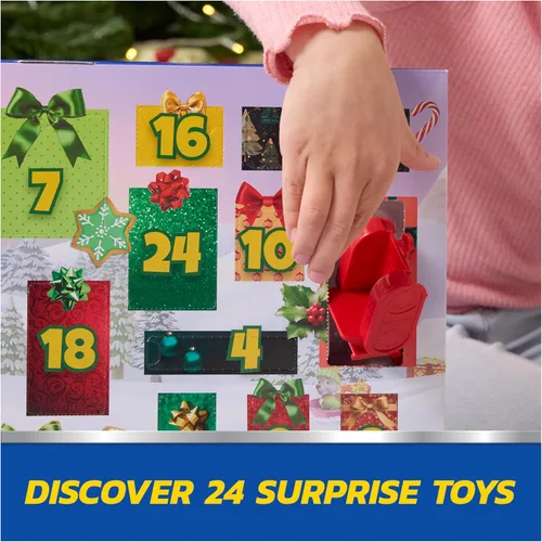 Vista 2 de PAW Patrol Calendario de Adviento Holiday Rescue 2025, mini figuras