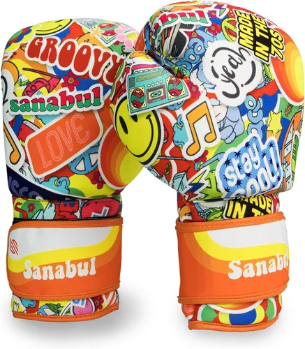 Vista 3 de Guantes de boxeo para adultos Sticker Bomb