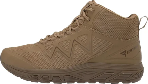 Vista 8 de Bates Rush Mid Botas militares y tácticas para hombre, Negro