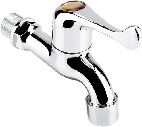 Vista 6 de Accesorios de cocina y baño Montaje en grifo de agua Lavandería Baño Cocina y bañera Grifo de bañera Jardín al aire libre Solo grifo de agua fría