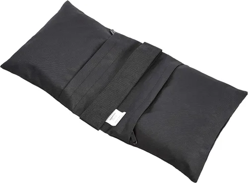 Vista 3 de Amazon Basics Bolsa de arena vacía fotográfica para soportes de luz, paquete de 4, color negro