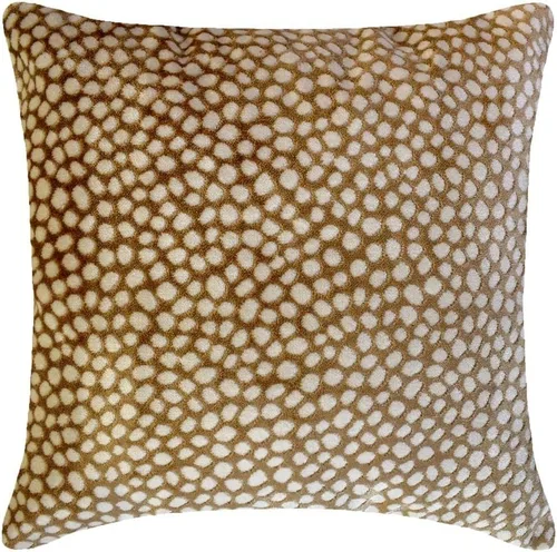 Vista 23 de HomeCentric Funda de almohada geométrica beige, 12 x 12 pulgadas, cuadrado de lino y algodón, círculos contemporáneos de Pascua, círculo de la vida