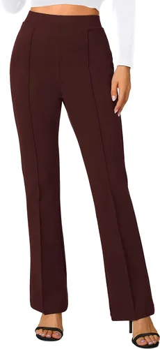 Vista 10 de Urban CoCo Pantalones de trabajo elásticos con corte de bota, pantalones de yoga pequeños para oficina casual