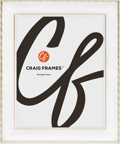 Vista 24 de Craig Frames Victoria, Marco de fotos de bronce adornado de 5 x 7 pulgadas con paspartú para mostrar una foto de 4 x 6 pulgadas