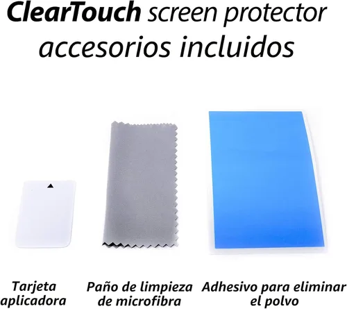 Vista 8 de BoxWave ClearTouch - Protector de pantalla compatible con terminal cuadrado, antirreflejos (2 unidades), antihuellas mate para terminal cuadrado