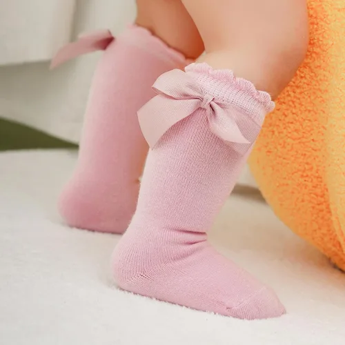 Vista 51 de DRESHOW BQUBO - Calcetines de punto para bebé, calcetines de algodón para niñas pequeñas