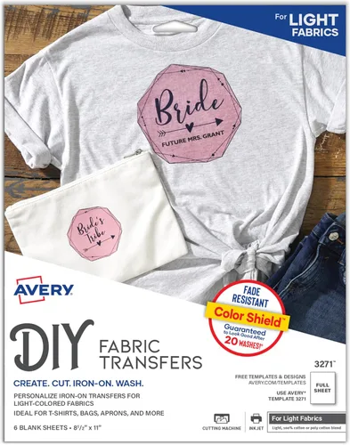 Vista 11 de Avery - Transferencias de camisetas para impresoras de inyección de tinta