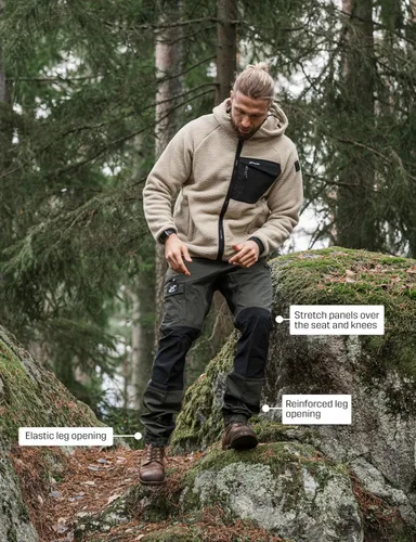 Vista 6 de RevolutionRace Men's Nordwand Pants, Durable Pants for All Outdoor Activities