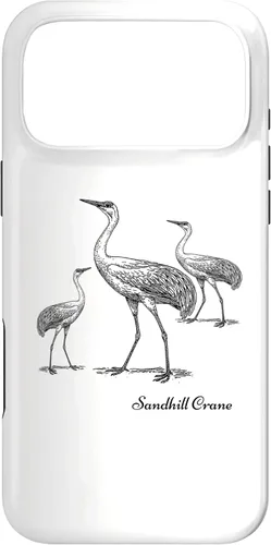 Vista 22 de Sandhill Crane Bird Ornithology Case for iPhone 17