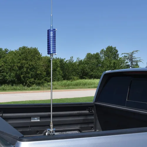 Vista 6 de Browning BR-92-BL BR-92 Antena CB de bobina plana de 15,000 vatios de 68 pulgadas con eje de 16 pulgadas (azul)