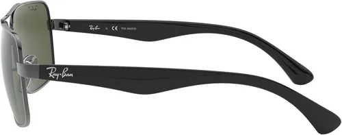 Vista 4 de Ray-Ban RB3483 - Gafas de sol cuadradas de metal para hombre
