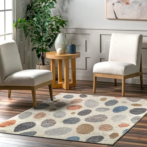 Vista 13 de Nuloom Aadhya - Alfombra geométrica de 2 x 8 pies para sala de estar, dormitorio, comedor, entrada, pasillo, color marrón claro