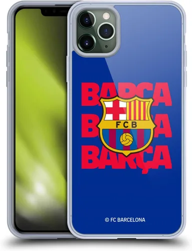 Vista 219 de Head Case Designs Funda de gel suave con licencia oficial del FC Barcelona Barca Crest Graphics [protección de grado militar] compatible con Apple
