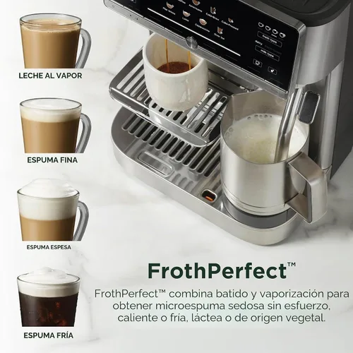 Vista 9 de Ninja AutoBarista Espresso totalmente automático, 10 opciones de bebidas, AE1002