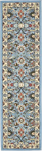 Vista 18 de Unique Loom Espahan Collection - Alfombra de área Cape Cod (2 pies 2 pulgadas x 3 pies 1 pulgada, rectangular, azul/negro)