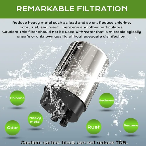 Vista 6 de Repuesto para filtro de grifo Brita, filtro de agua para grifo, se adapta a todos los filtros de agua del grifo compatibles con el sistema