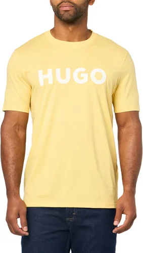 Vista 33 de Hugo Men's Print Logo Short Sleeve T-Shirt Blanco
